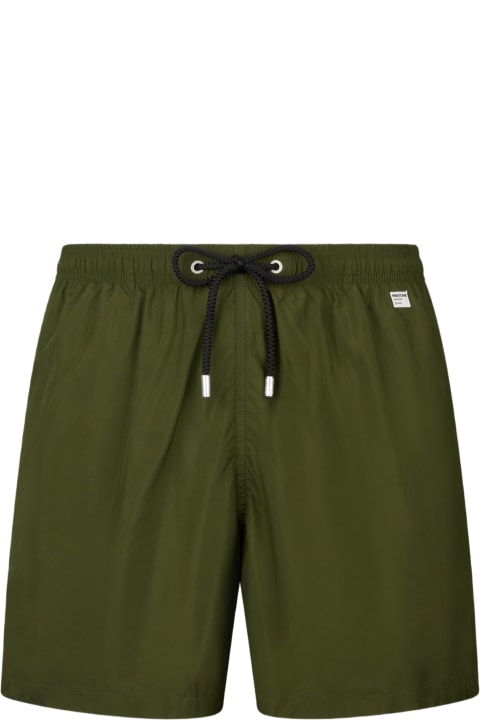 Homeware MC2 Saint Barth Man Lightweight Fabric Military Green Swim Shorts Lighting Pantone | Pantone® Special Edition