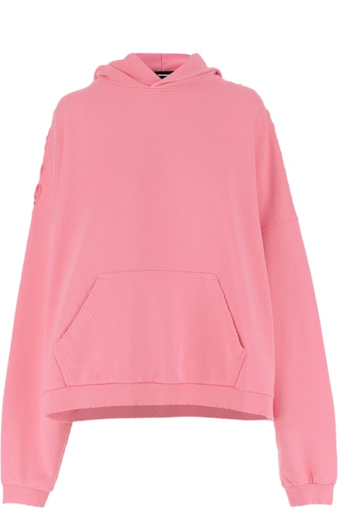 Homeware WE11 DONE Cotton Sweatshirt With Back Print