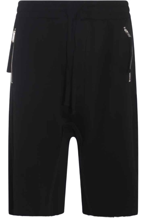 Thom Krom Pants for Men Thom Krom Black Cotton Shorts