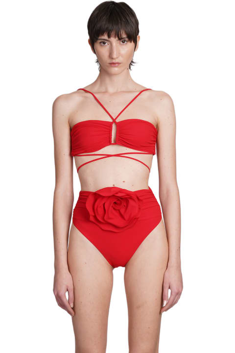Magda Butrym Swimwear for Women Magda Butrym Beachwear In Red Polyamide