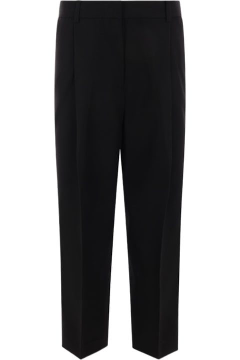 Totême for Women Totême Wool Blend Pleated Trousers