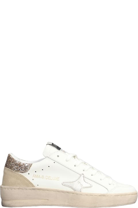 AMA-BRAND Shoes for Women AMA-BRAND Sneakers In White Leather