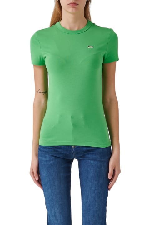 Lacoste Topwear for Women Lacoste Cotton T-shirt