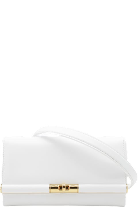 Dolce & Gabbana Bags for Women Dolce & Gabbana White Leather Shoulder Bag