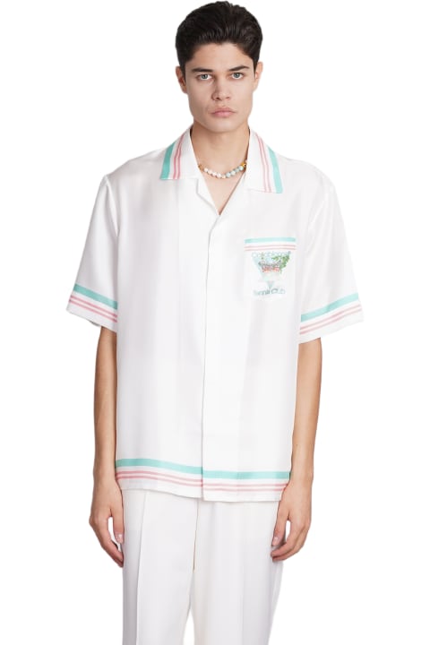 Casablanca Shirts for Men Casablanca Tennis Club S/s Shirt