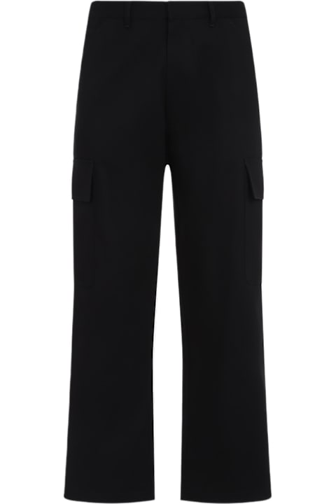 Prada Clothing for Men Prada Logo Plaque Straight-leg Pants