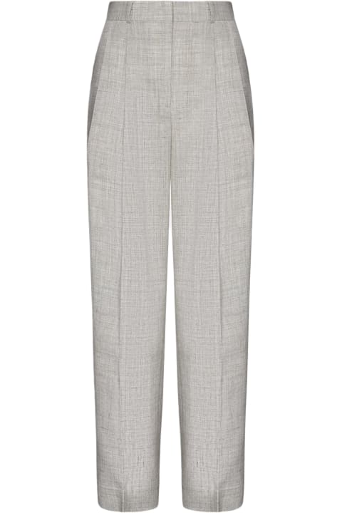 Quiet Luxury for Women Totême Viscose And Linen-blend Tailored Trousers