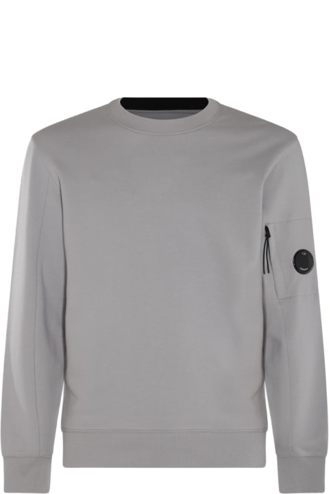C.P. Company Fleeces & Tracksuits for Men C.P. Company Grey Cotton Sweatshirt