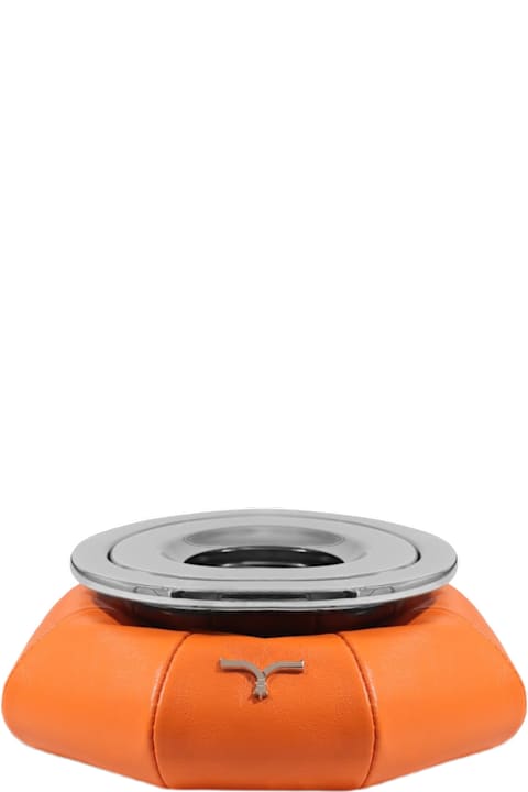 Larusmiani لـ أدوات منزلية Larusmiani Leather Boat Ashtray 