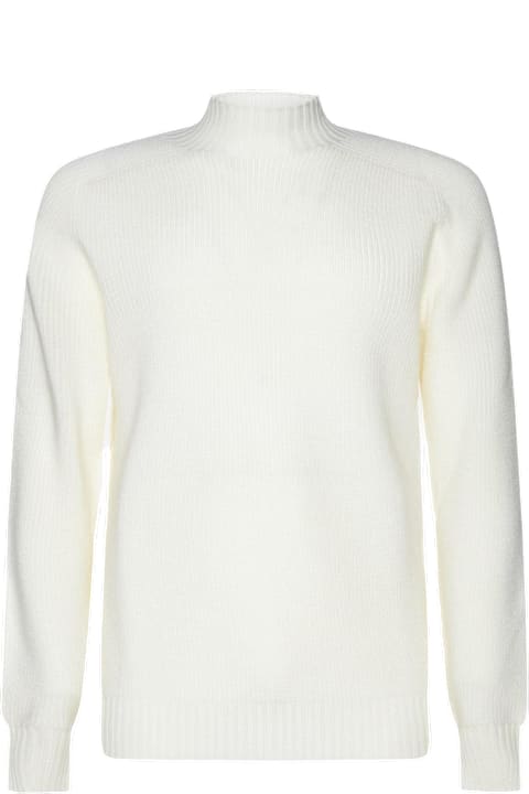 Gran Sasso Clothing for Men Gran Sasso Virgin Wool Mock Neck Sweater