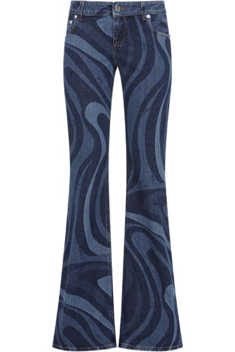 Pucci الجينز لـ السيدات Pucci Stretch Laser Jeans