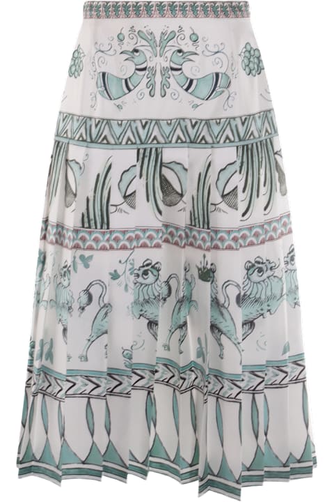 Fabiana Filippi for Women Fabiana Filippi White Silk Skirt