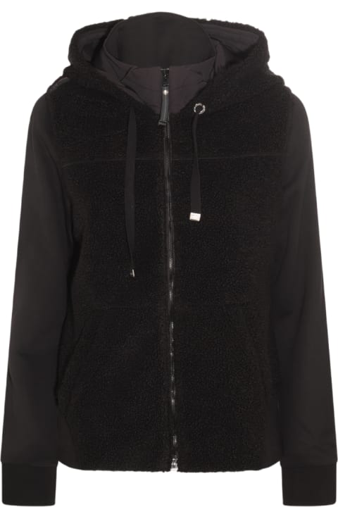 Parajumpers Coats & Jackets for Women Parajumpers Black Moegi Sweatshirt