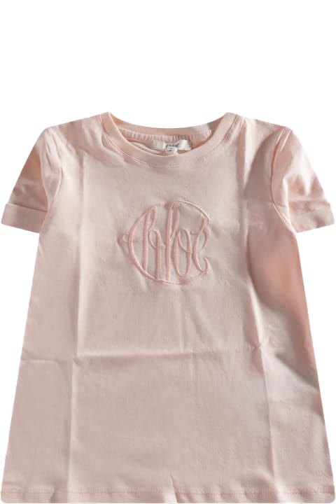 Fashion for Girls Chloé Pink Cotton T-shirt