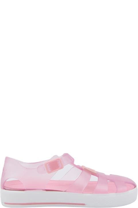 Dolce & Gabbana for Kids Dolce & Gabbana Pink Rubber Sandals