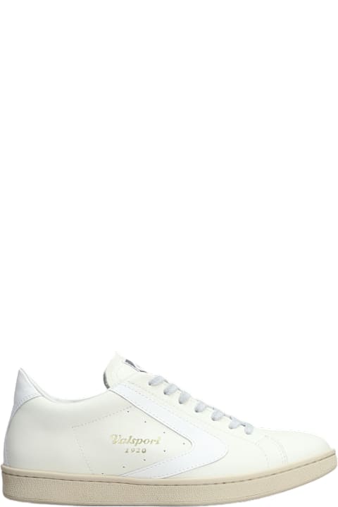 Valsport Sneakers for Men Valsport Tournament Sneakers In White Leather