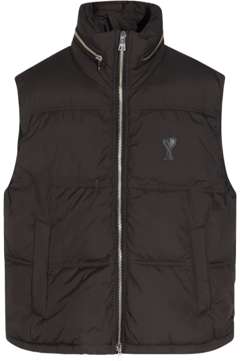 【送料&関税込】Ami Alexandre Mattiussi Black Double-breaste AMI PARIS - BLACK DOUBLE-BREASTED COAT – LE LABO STORE