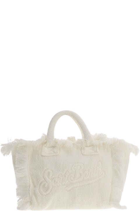 MC2 Saint Barth for Women MC2 Saint Barth Colette Terry Cloth Tote Bag With Embroidery