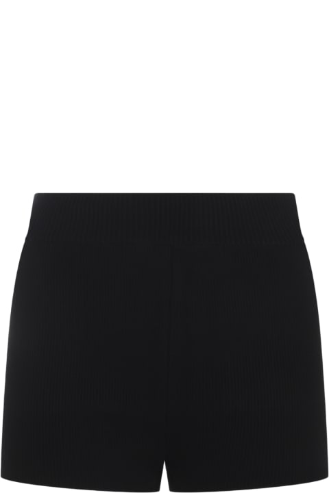 Ami Alexandre Mattiussi Pants & Shorts for Women Ami Alexandre Mattiussi Black Cotton Shorts