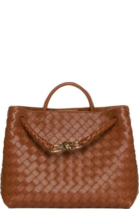 Bottega Veneta for Women Bottega Veneta Andiamo Medium Intrecciato Leather Bag