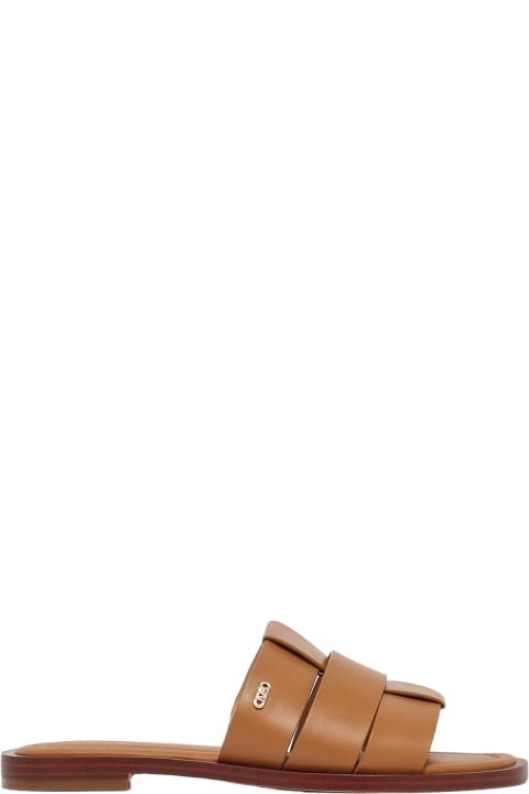 Michael Kors Sandals for Women Michael Kors Ryland Flat Slide Flat Shoes