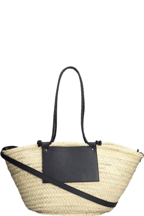 Castañer for Men Castañer C.campania-152 Tote In Beige Raffia