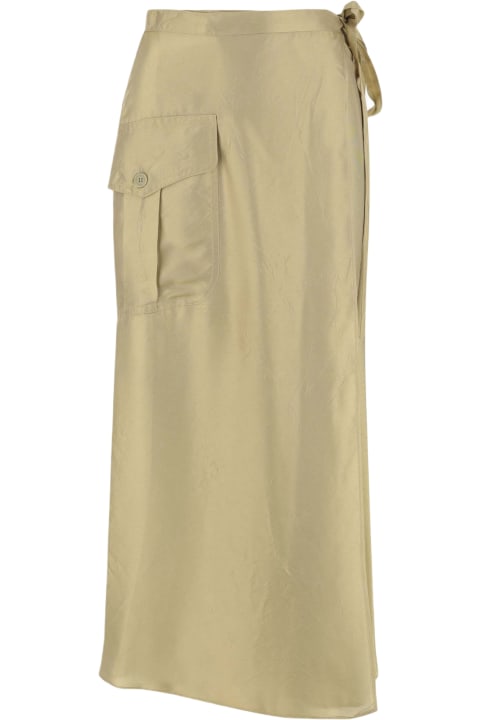 Aspesi Women Aspesi Viscose Blend Long Skirt