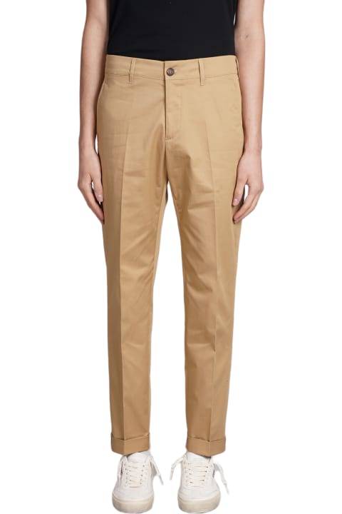 Pants for Men Golden Goose Pants In Beige Cotton