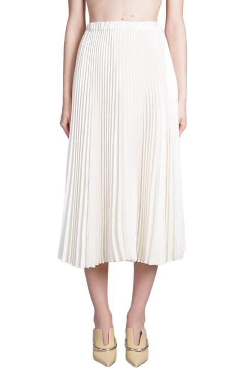 Jil Sander for Women Jil Sander Skirt In White Polyester