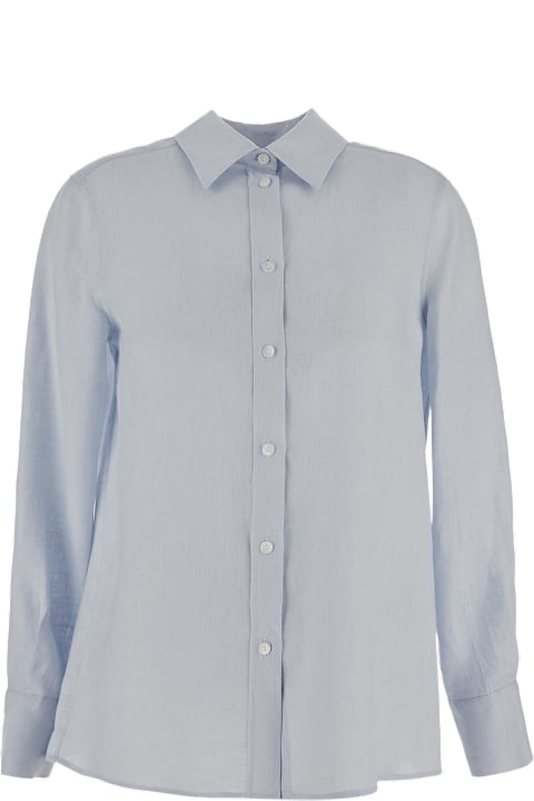 Lardini Clothing for Women Lardini Long Sleeve Button-up Top