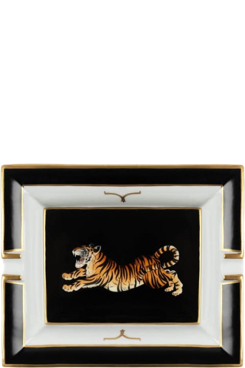 Larusmiani Personal Accessories Larusmiani Ashtray "tigre" 