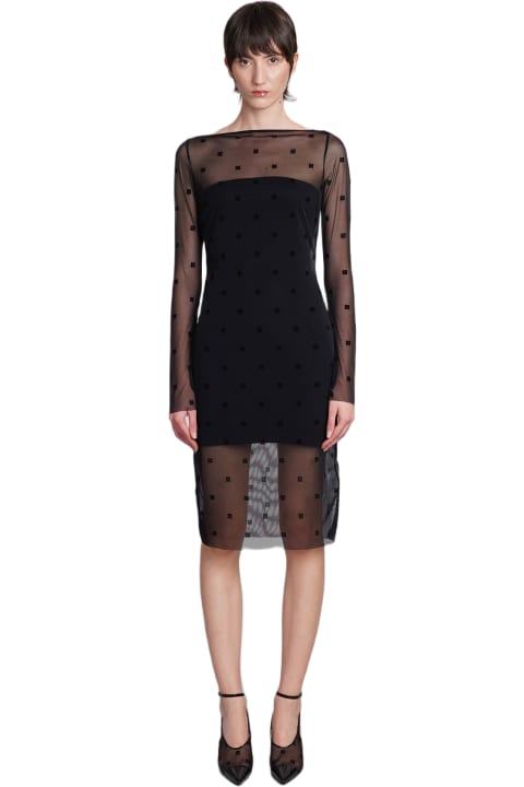 Givenchy for Women Givenchy Dress In Black Polyamide