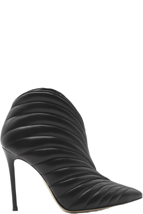 High-Heeled Shoes for Women Gianvito Rossi Eiko Ankle Boots In Matelassé Effect Leather