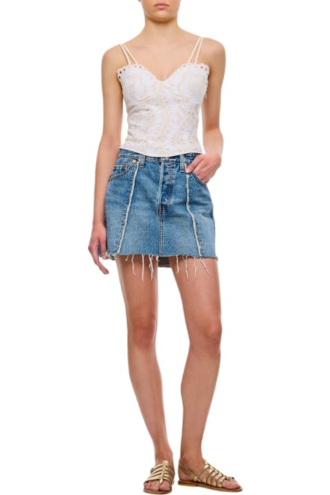 ウィメンズ Levi'sのスカート Levi's Recrafted Icon Denim Skirt