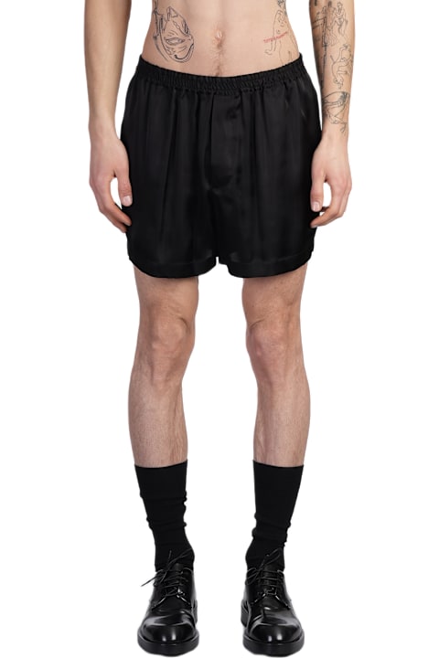 Sapio for Men Sapio N 42 Shorts In Black Triacetate