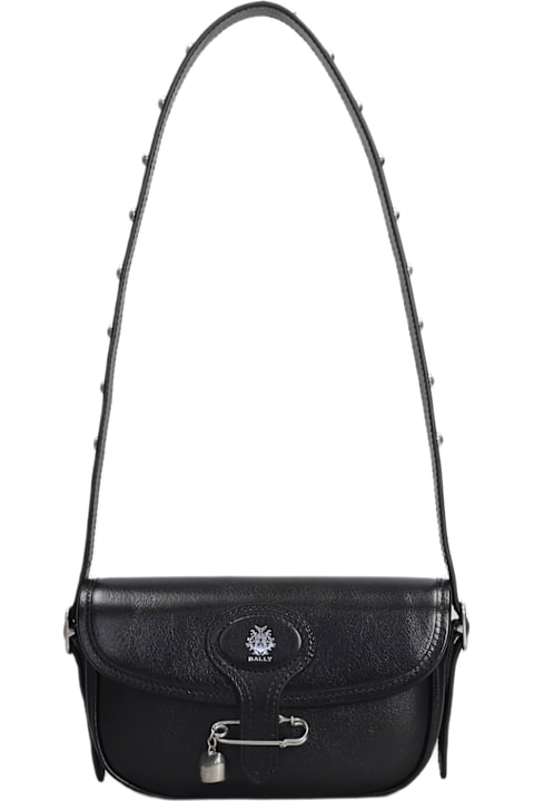 Bally Bags for Women Bally Beckett Cross Shoulder Bag In Black Leather
