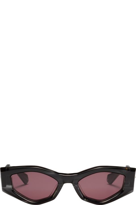 Valentino Eyewear Eyewear for Men Valentino Eyewear Tre - Black / Gold Sunglasses