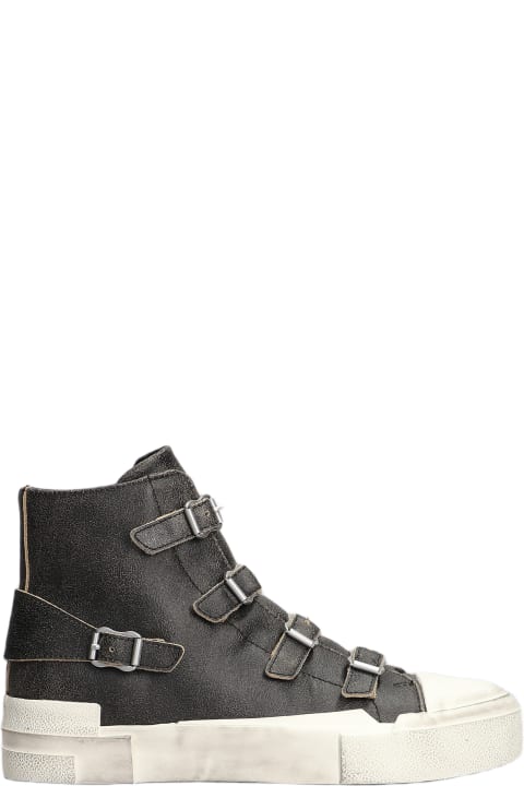 Sneakers for Women Ash Gang Sneakers In Black Leather