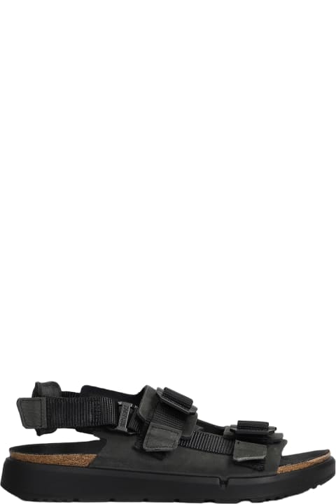 Homeware Birkenstock Shinjuku Flats In Black Leather