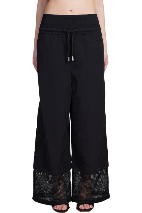 Pants & Shorts for Women Off-White Pants In Black Polyamide