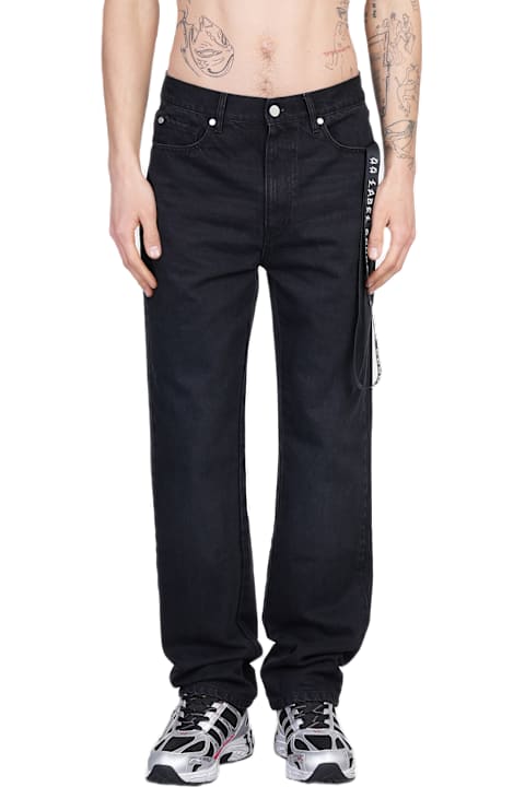 44 Label Group for Men 44 Label Group Francisco Jeans In Black Cotton