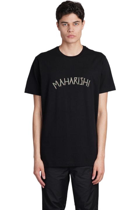 Maharishi Clothing for Men Maharishi T-shirt In Black Cotton