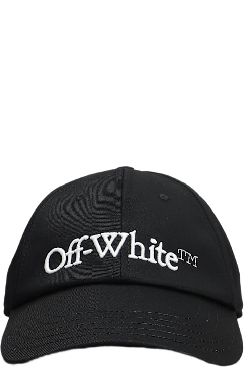 Off-White Hats for Women Off-White Hats In Black Cotton