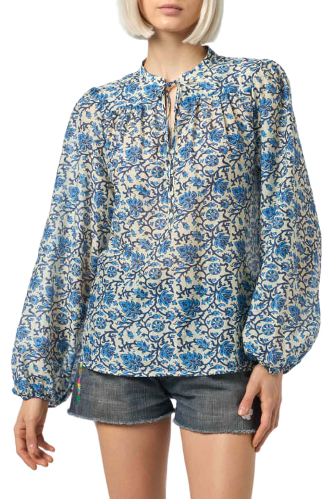 Homeware MC2 Saint Barth Woman Silk Voile Blouse Harper