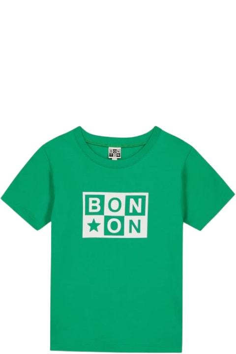 Fashion for Boys Bonton T-shirt Con Stampa