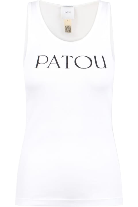 Patou Topwear for Women Patou Patou Logo Print Tank Top