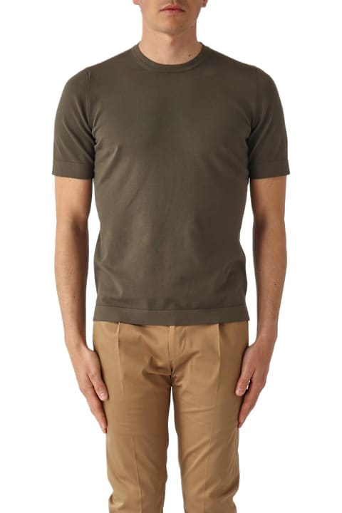 Gran Sasso Clothing for Men Gran Sasso T-shirt M/c Retta In Filo Cotone Organico T-shirt
