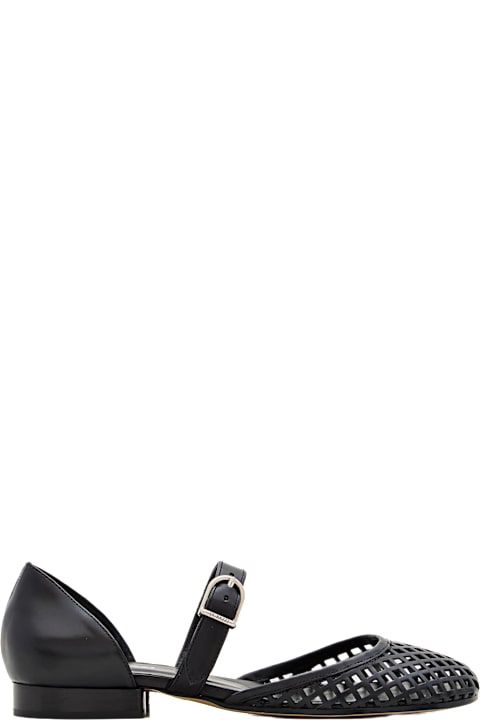 Durazzi Milano Shoes for Women Durazzi Milano Perforated Net Ballerinas