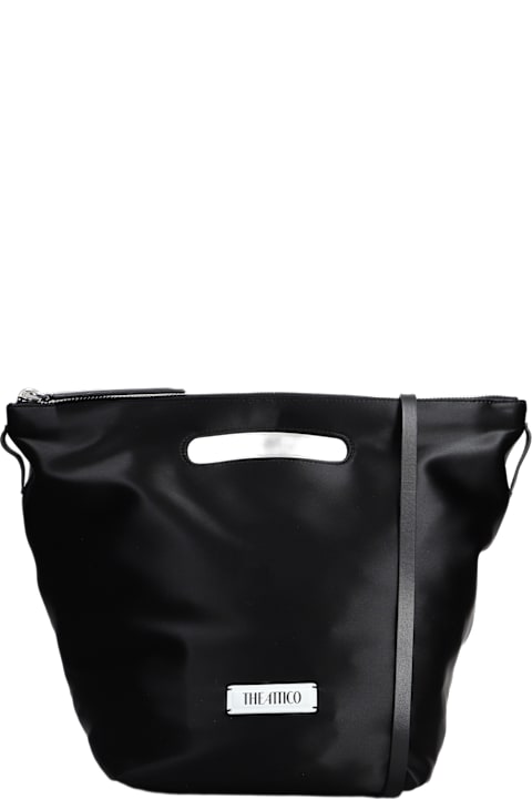 The Attico Bags for Women The Attico Via Dei Giardini 30 Tote In Black Acetate