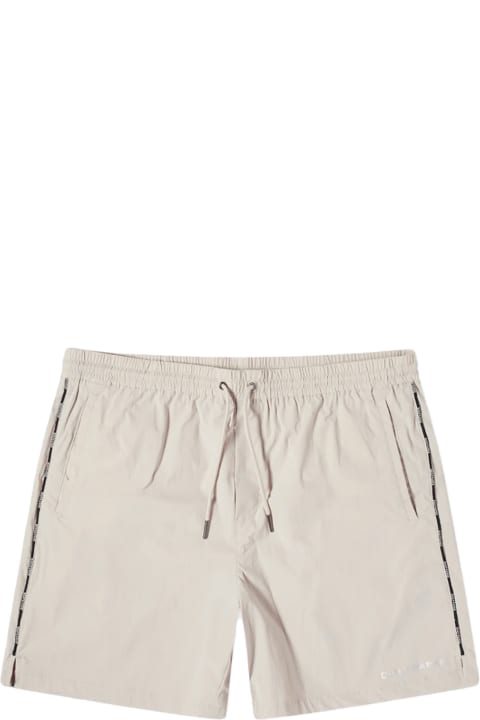 Daily Paper Pants for Men Daily Paper Beige Nylon Shorts